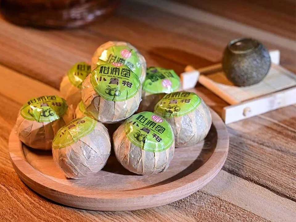 “柑浦堂”陈皮、青柑茶