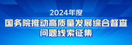 2024年度国务院推动高质量发展综合督查征集问题线索